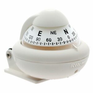 Image 1: Ritchie X-10W-M RitchieSport Compass - Bracket Mount - White