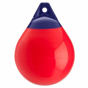 Image 1: Polyform A-2 Buoy 14.5" Diameter - Red