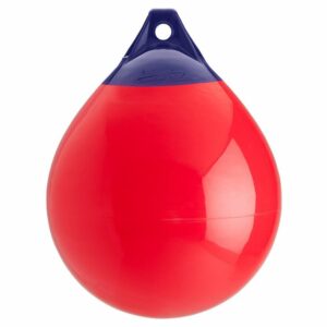 Image 1: Polyform A-3 Buoy 17" Diameter - Red