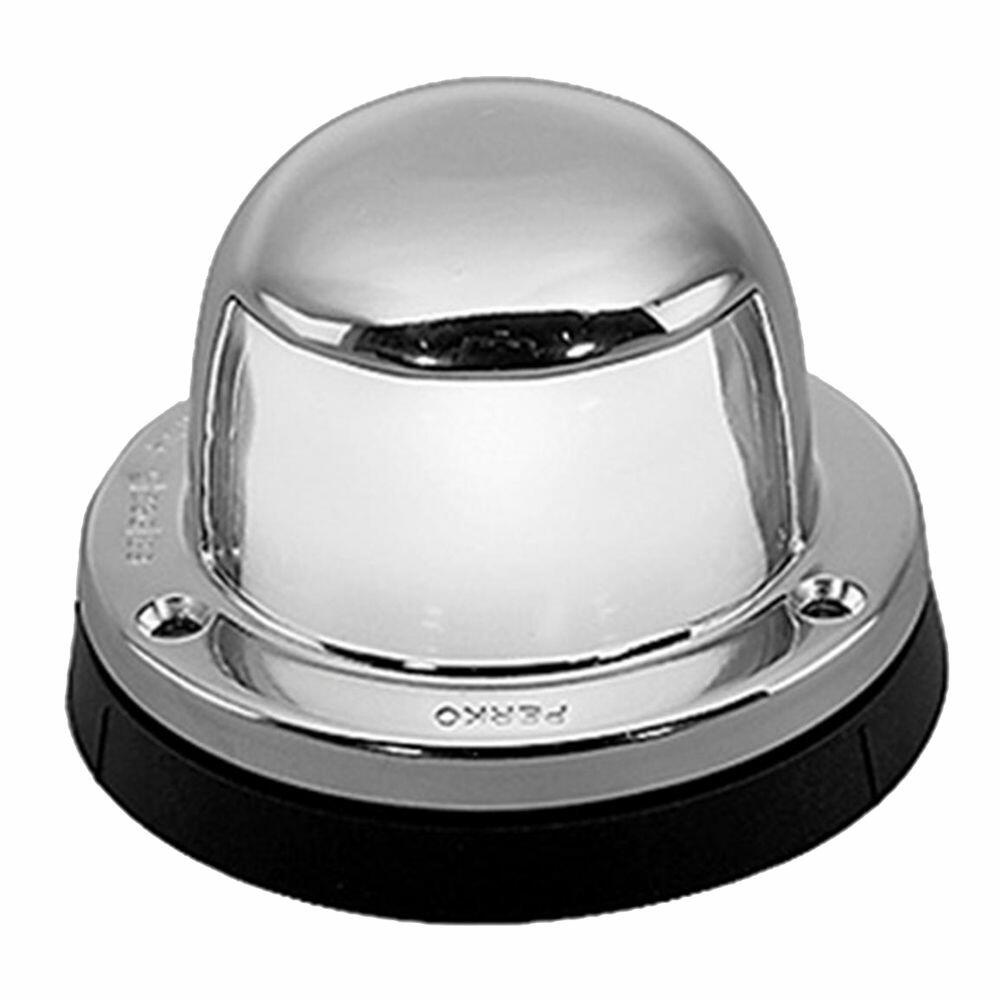 Image 1: Perko Horizontal Mount Stern Light Chrome Plated