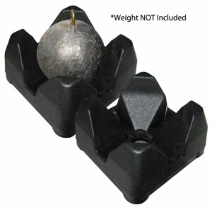 Image 1: Scotty 3022-BK Weight Mate - Black 2 Pack