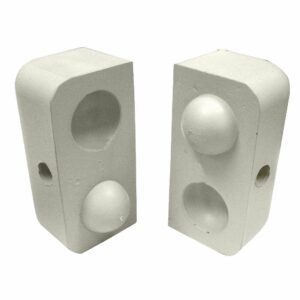 Image 1: Dock Edge Dockap Premium Foam Profile Large 2" Cap - Putty