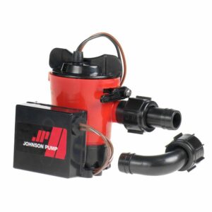 Image 1: Johnson Pump 1000GPH Ultima Combo Pump 3/4" Hose Dura Port