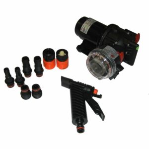 Image 1: Johnson Pump 5.2 Aqua Jet Wash Down 12V