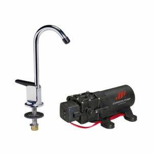 Image 1: Johnson Pump 1.1 Pump/Faucet Combo 12V