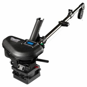 Image 1: Scotty 2106 HP Depthpower Electric Downrigger 60 SS Telescoping Boom w/Swivel Base - Single Rod Holder