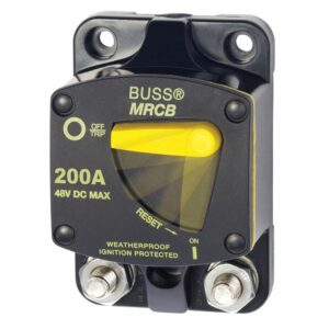 Image 1: Blue Sea 7149 200 Amp Circuit Breaker - Surface Mount