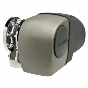 Image 1: Maxwell HRC10 Horizontal Rope Chain Windlass - 12V No Capstan 3/8" Chain, 5/8" Rope