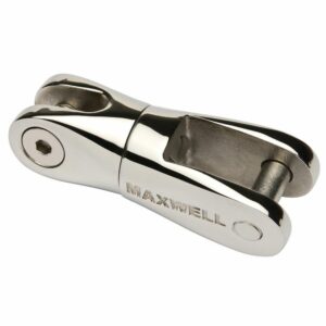 Image 1: Maxwell Anchor Swivel Shackle SS - 10-12mm - 1500kg