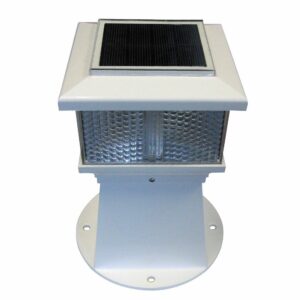 Image 1: Dock Edge Solar Piling Light