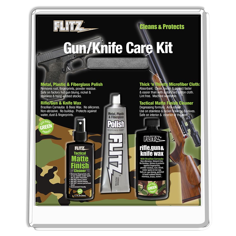 Image 1: Flitz Knife & Gun Care Kit