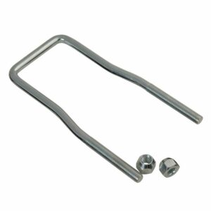 Image 1: C.E. Smith Spare Tire Carrier w/Lug Nuts