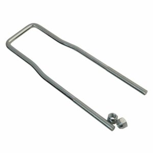 Image 1: C.E. Smith Spare Tire Carrier w/Lug Nuts - 12"