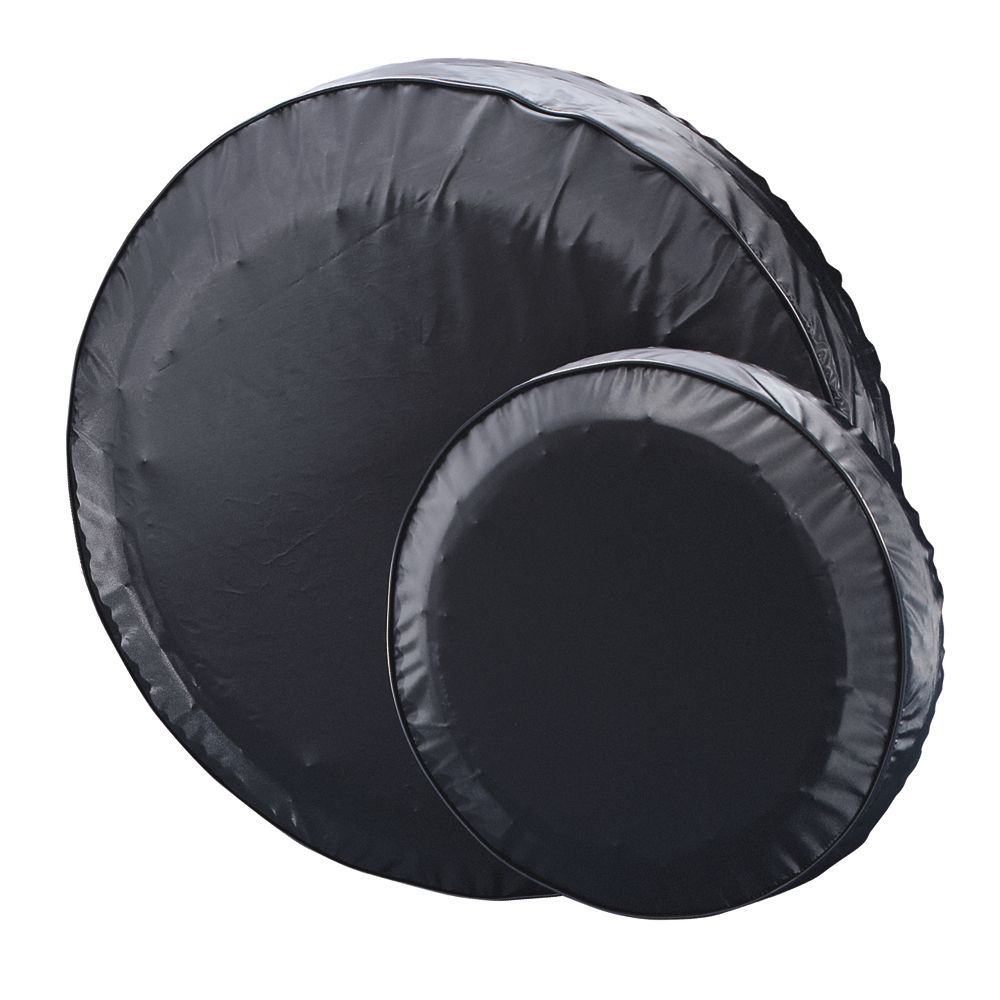 Image 1: C.E. Smith 13" Spare Tire Cover - Black