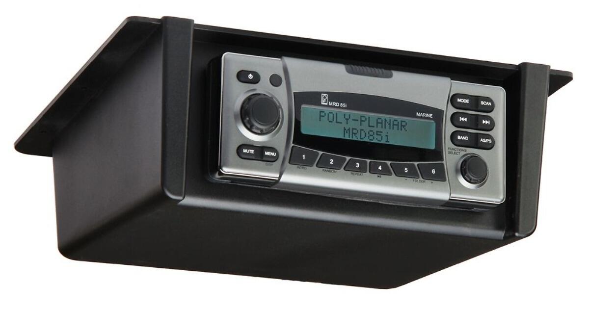 PolyPlanar RM10 Underdash/Overhead Radio Mount