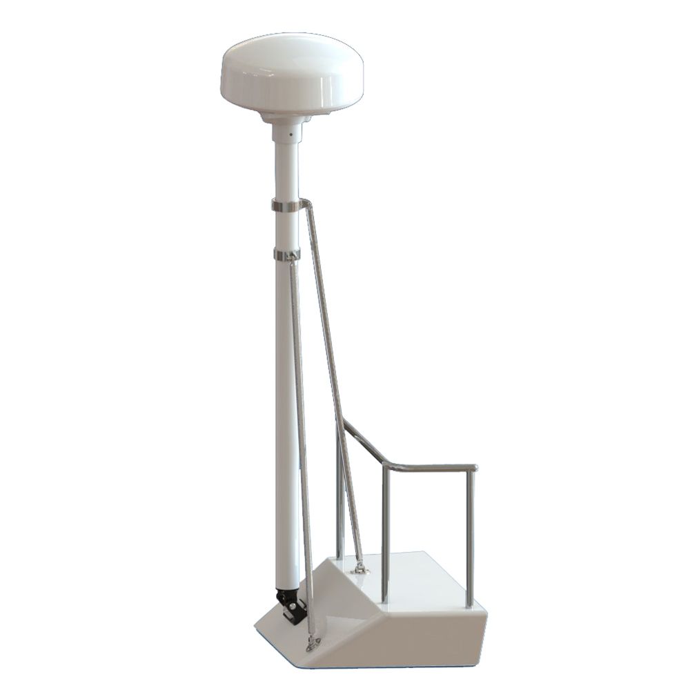 Image 1: Seaview 8' Radar Mast Pole Kit w/2 Strut Kits