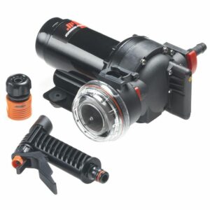 Image 1: Johnson Pump 5.2GPM Aqua Jet Wash Down Pump - 24V