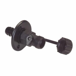 Image 1: Johnson Pump Bulkhead Fitting 3/4" Hose