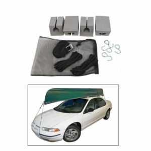 Image 1: Attwood Canoe Car-Top Carrier Kit