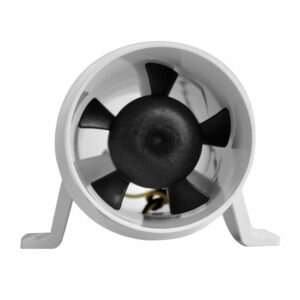Image 1: Attwood Turbo 3000 Series Water-Resitant, In-Line Blower - 12V - White