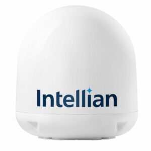 Image 1: Intellian i4/i4P Empty Dome & Base Plate Assembly