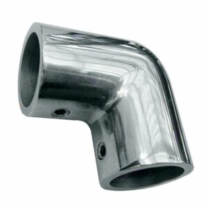 Image 1: Whitecap 1" O.D. 90° SS Elbow