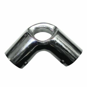 Image 1: Whitecap 1" O.D. 90° SS Elbow & Eye Anchor