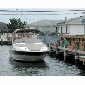 Image 1: Monarch Nor'Easter 2 Piece Mooring Whips f/Boats up to 23'