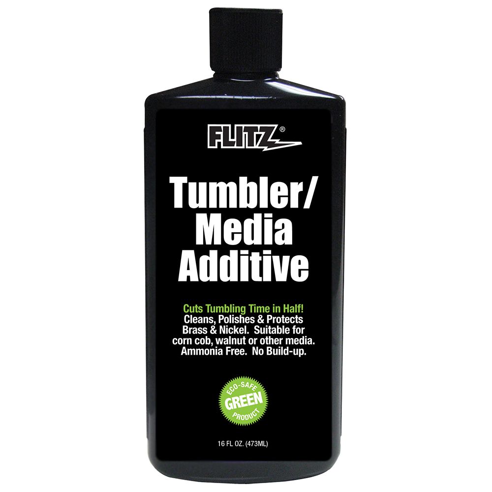 Image 1: Flitz Tumbler/Media Additive - 16 oz. Bottle
