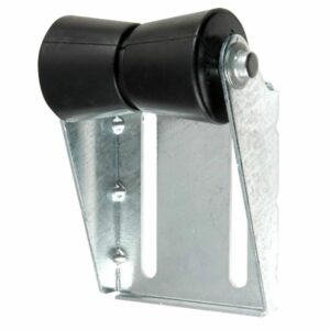 Image 1: C.E. Smith Panel Bracket Assembly 5" Spool Roller - Black