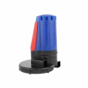 Image 1: Rule ID20 High-Speed Inflator/Deflator 12V Portable Pump w/Multiple Valve Options