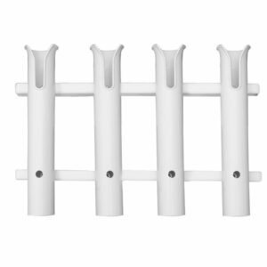 Image 1: TACO 4-Rod Poly Rod Rack - White