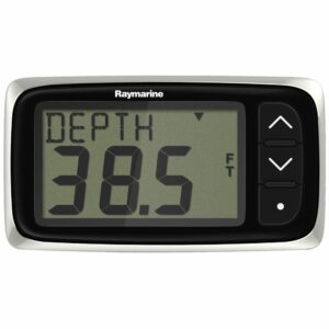 Image 1: Raymarine i40 Depth Display System w/Transom Mount Transducer