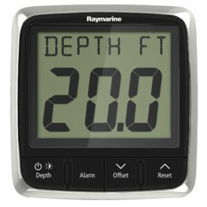 Image 1: Raymarine i50 Depth Display System w/Thru-Hull Transducer
