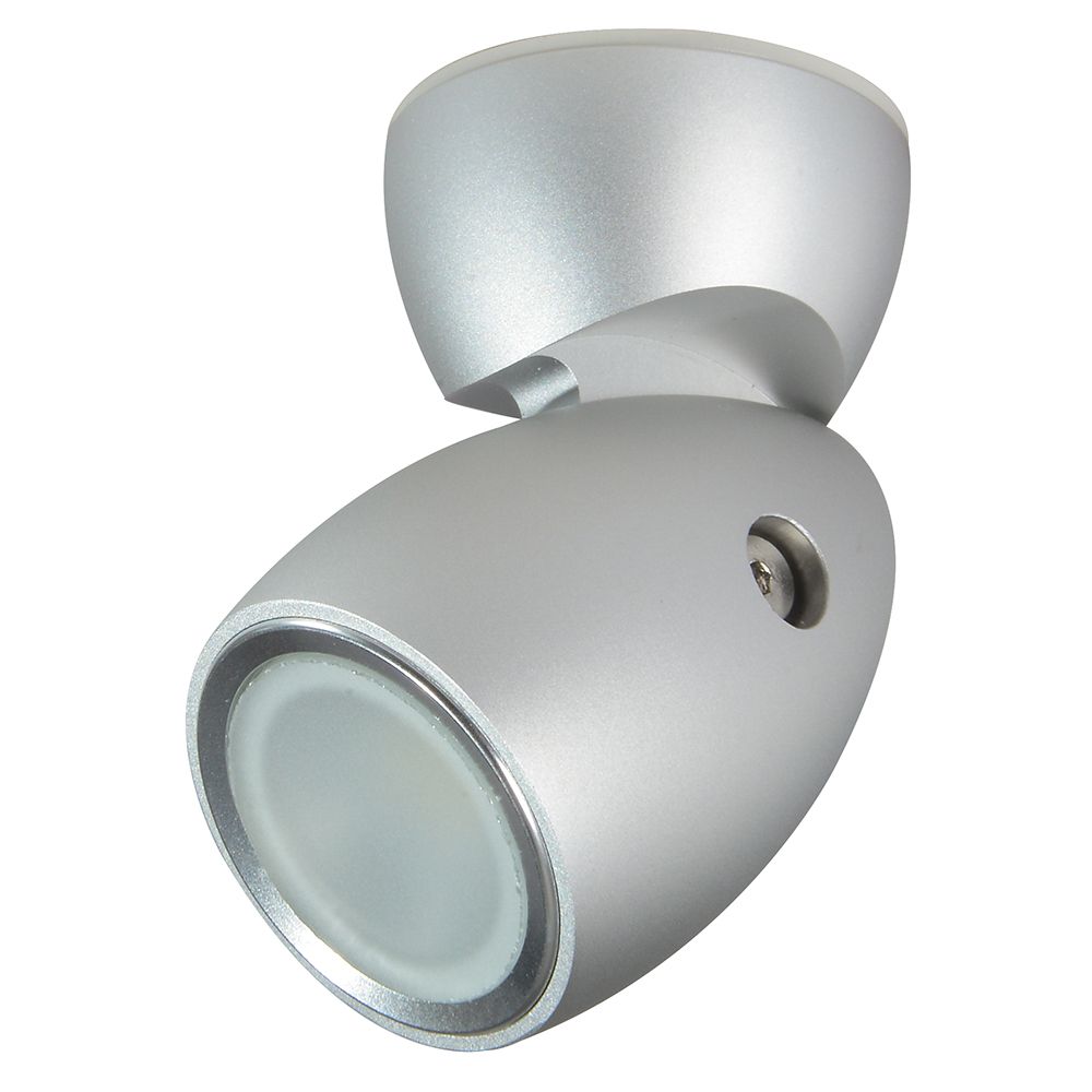 Image 2: Lumitec GAI2 - General Area Illumination2 Light - Brushed Finish - 3-Color Red/Blue Non-Dimming w/White Dimming