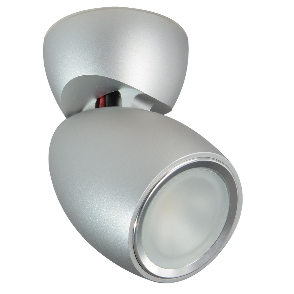 Image 1: Lumitec GAI2 - General Area Illumination2 Light - Brushed Finish - 3-Color Red/Blue Non-Dimming w/White Dimming
