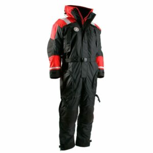 Image 1: First Watch AS-1100 Flotation Suit - Red/Black - XXL