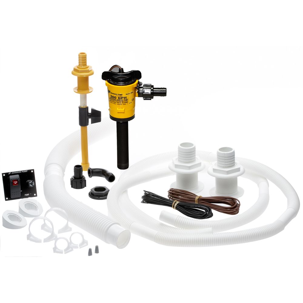 Image 1: Johnson Pump Basspirator Aerator Kit