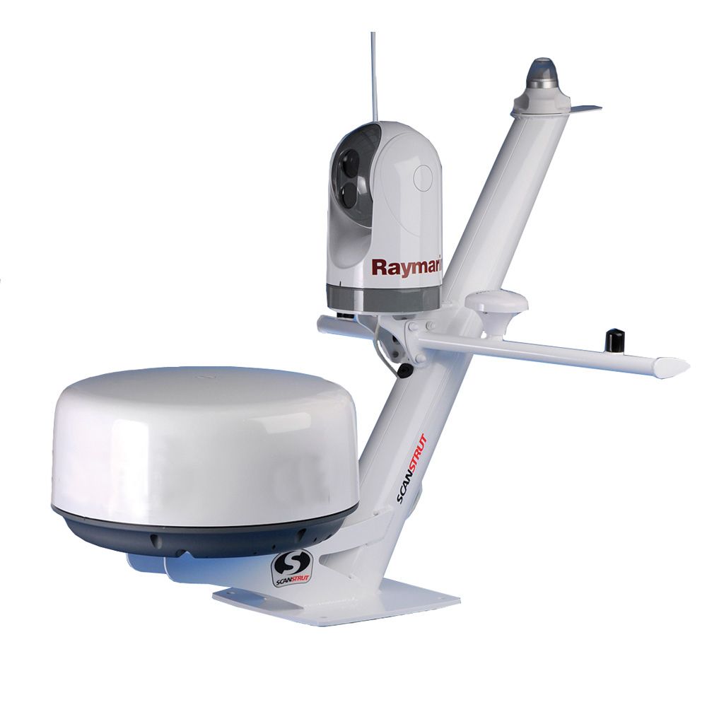 Image 1: Scanstrut Tapered Radar Mast f/Radomes, Lights, Cameras, GPS/VHF Antennas
