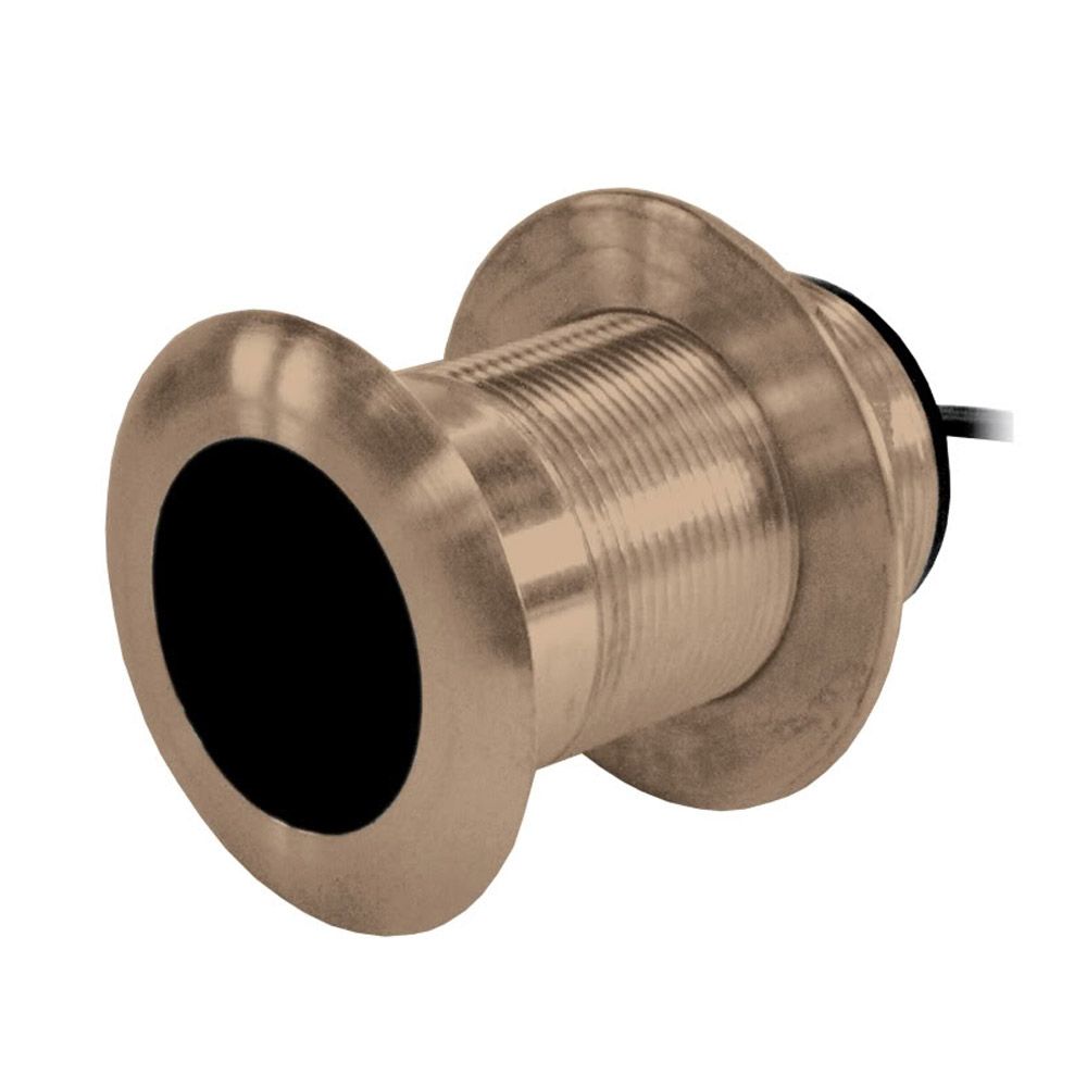 Image 1: Garmin B619 20° Tilt Bronze Thru-Hull Transducer - 8-Pin