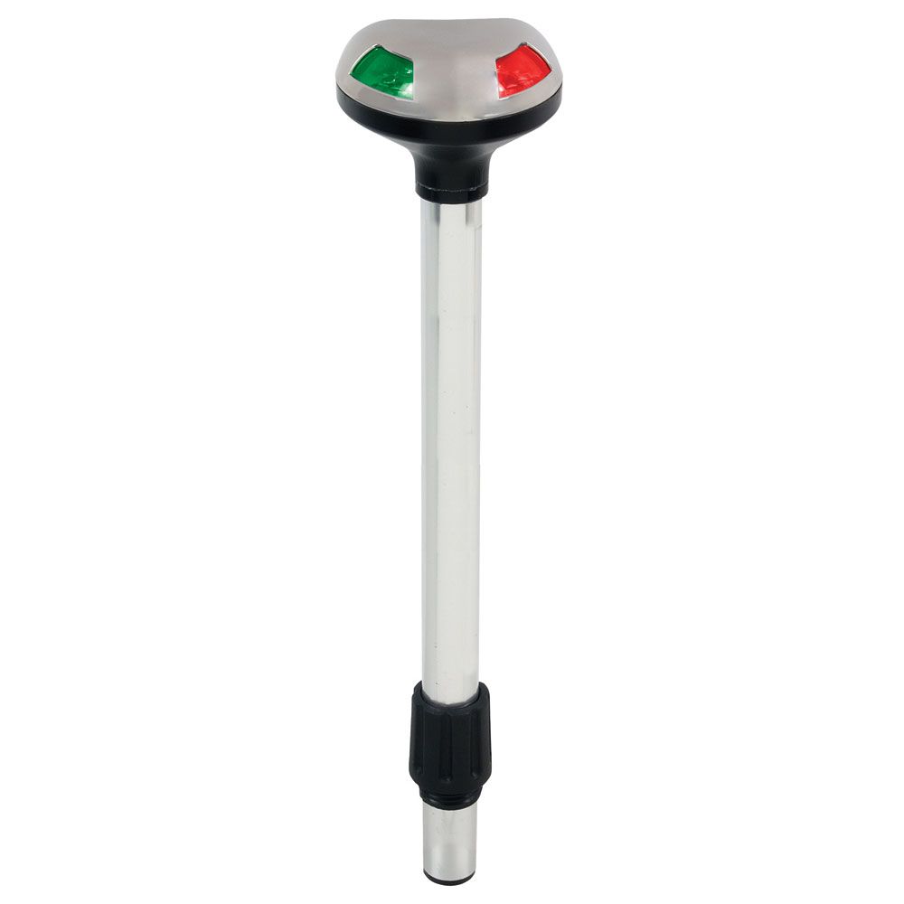 Image 1: Perko Stealth Series LED Bi-Color 12" Pole Light - Small Threaded Collar - 2 Mile