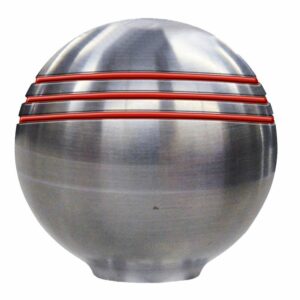 Image 1: Schmitt Marine Throttle Knob - 1-7/8" - Red Grooves