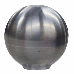 Image 1: Schmitt Marine Shift Knob - 1-7/8" - Smooth Stainless Steel Finish