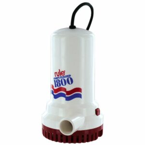 Image 1: Rule 1800 Sump/Utility Pump w/8' Cord - 110V Automatic