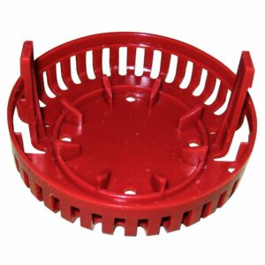 Image 1: Rule Replacement Strainer Base f/Round 1500-2000gph Pumps