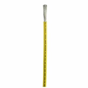 Image 1: Ancor Yellow 4 AWG Battery Cable - Sold By The Foot