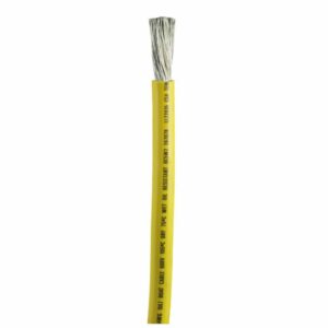 Image 1: Ancor Yellow 1/0 AWG Battery Cable - Sold By The Foot