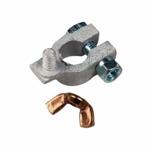 Image 1: Ancor Tinned Battery Terminal - 5/16" Stud - Negative