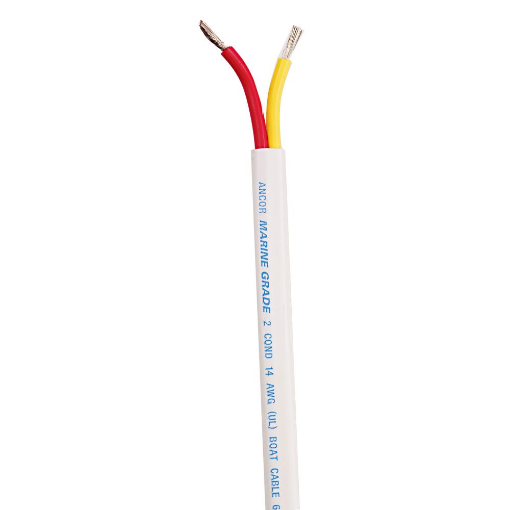 Image 1: Ancor Safety Duplex Cable - 16/2 - 2x1mm² - Red/Yellow - Sold By The Foot