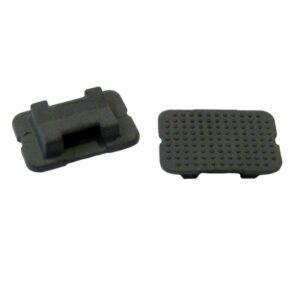 Image 1: Weld Mount AT-5B Large Black Nylon Wire Tie Mount - Qty. 50